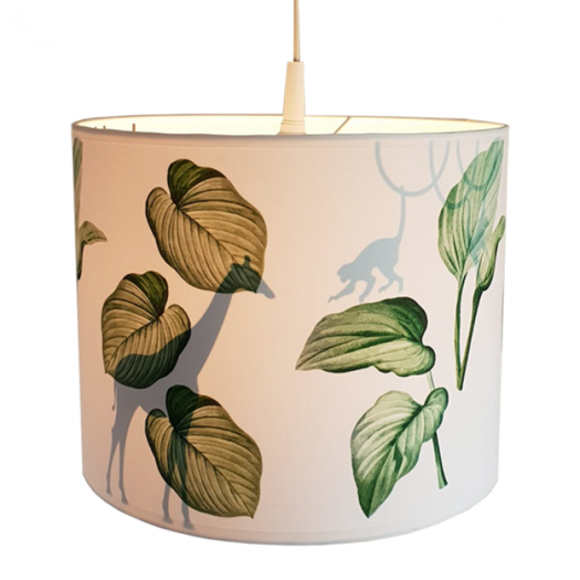 Lamp jungle bladeren silhouet Bi&amp;Li Creaties