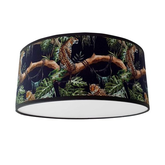 plafondlamp jungle zwart Bi&amp;Li Creaties