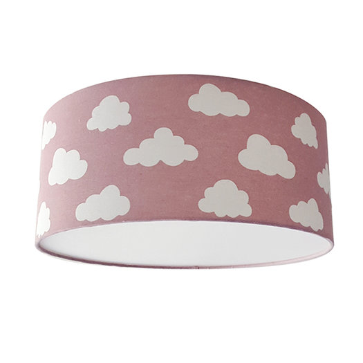 Plafond lamp wolken roze Bi&amp;Li Creaties