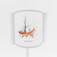 wandlamp bosdieren forest friends vos