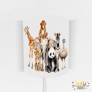 wandlamp safari