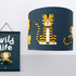 Hanglamp Wild Life Kinderkamer | donker blauw_