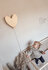 houten wandlamp hart_