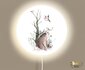 wandlamp rond forest beer_