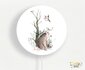 wandlamp rond forest beer_