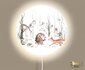 wandlamp rond forest friends_