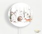 wandlamp rond forest friends_