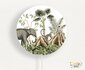 wandlamp rond jungle monky olifant/aap_